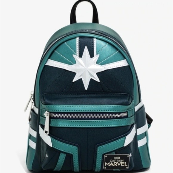loungefly captain marvel mini backpack